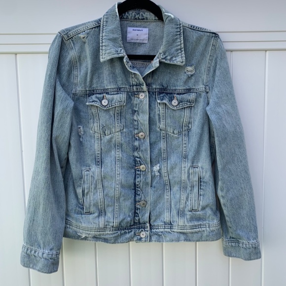 Old Navy Classic Blue Jean/Denim Jacket - Picture 2 of 5
